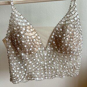 DB Studio Rhinestone Top | XS | Like New